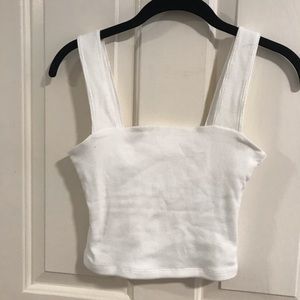 Abercrombie square neck crop knit